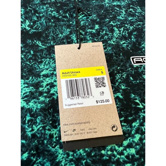 Nike ACG Therma FIT Tuff Fleece Crew Spring Green DV9100 363 Unisex Size S - Picture 9 of 12